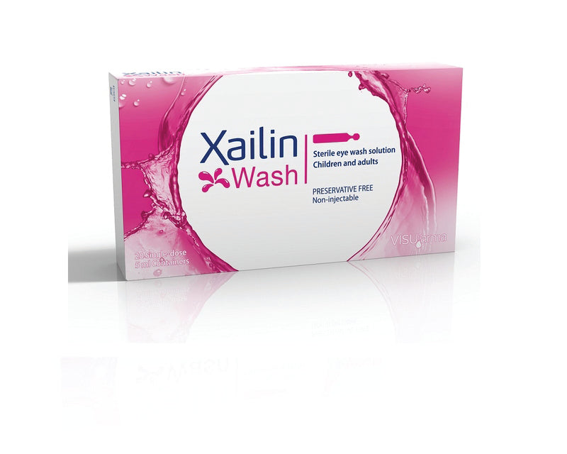 Xailin Wash Oogspoelvloeistof 20 x 5 ml