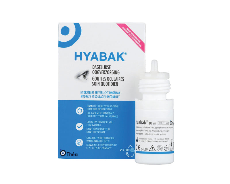 Hyabak Oogdruppels Duopack 2 x 10 ml