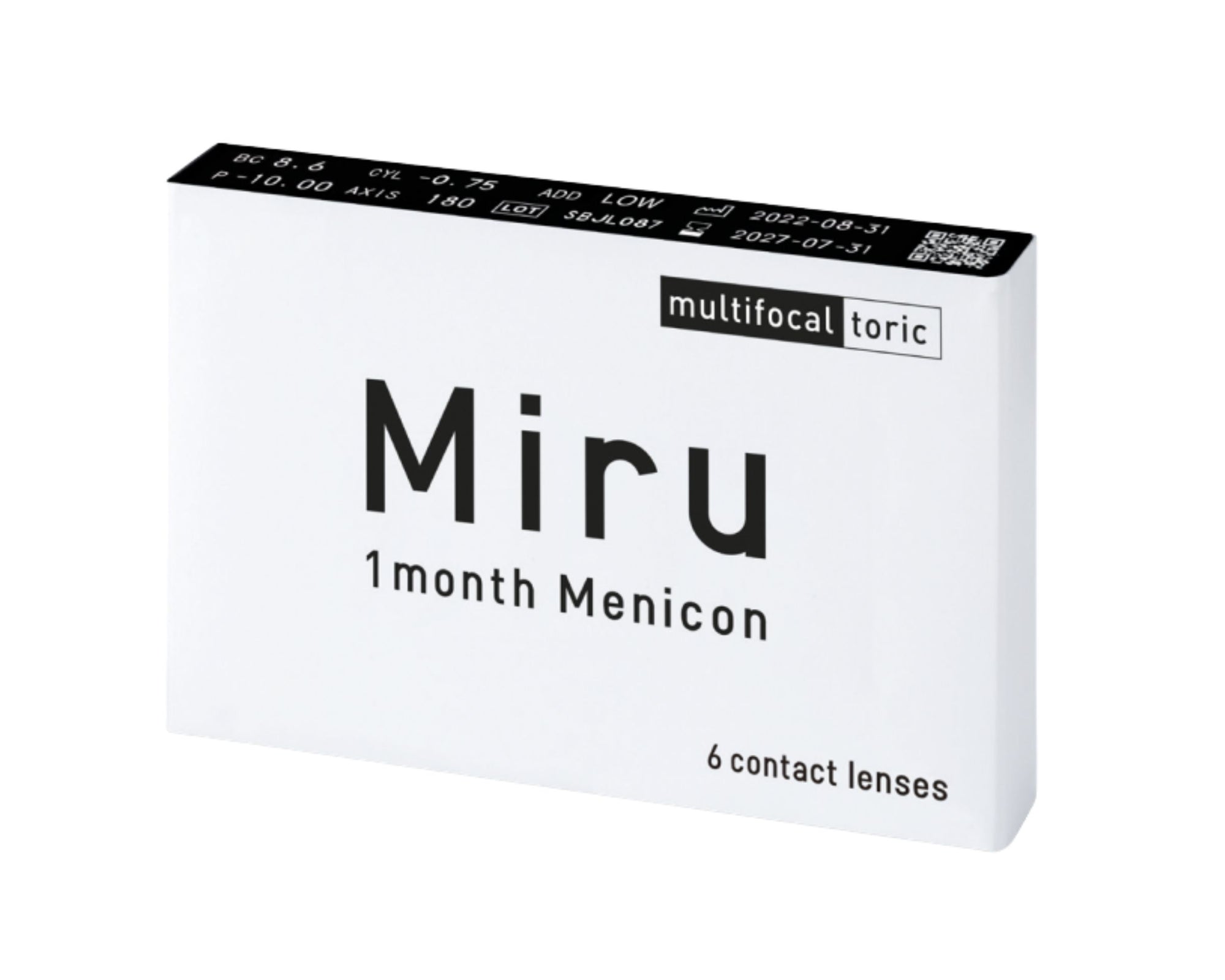 Miru 1 Month Multifocaal Toric