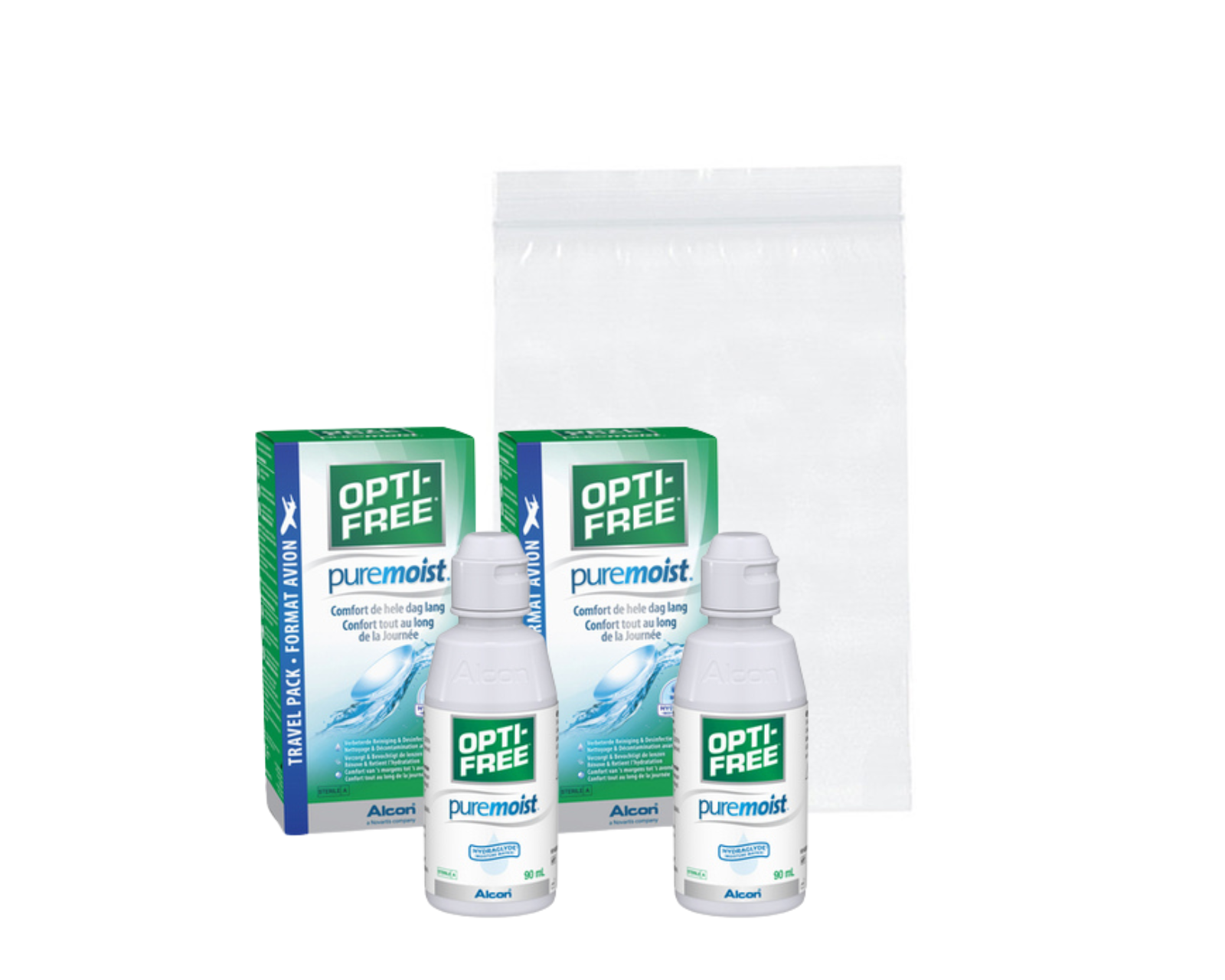 Optifree Puremoist Reisverpakking